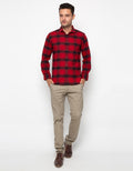 Edition Mens Plaid Flannel Shirt