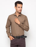 Edition Mens Matthew Plain Long Sleeve Shirt