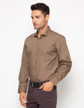 Edition Mens Matthew Plain Long Sleeve Shirt