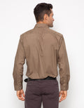 Edition Mens Matthew Plain Long Sleeve Shirt