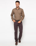 Edition Mens Matthew Plain Long Sleeve Shirt