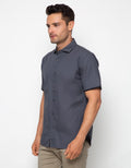 Edition Mens Solid Daily Short Sleeve Shirt