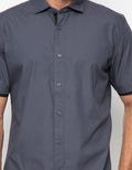 Edition Mens Solid Daily Short Sleeve Shirt