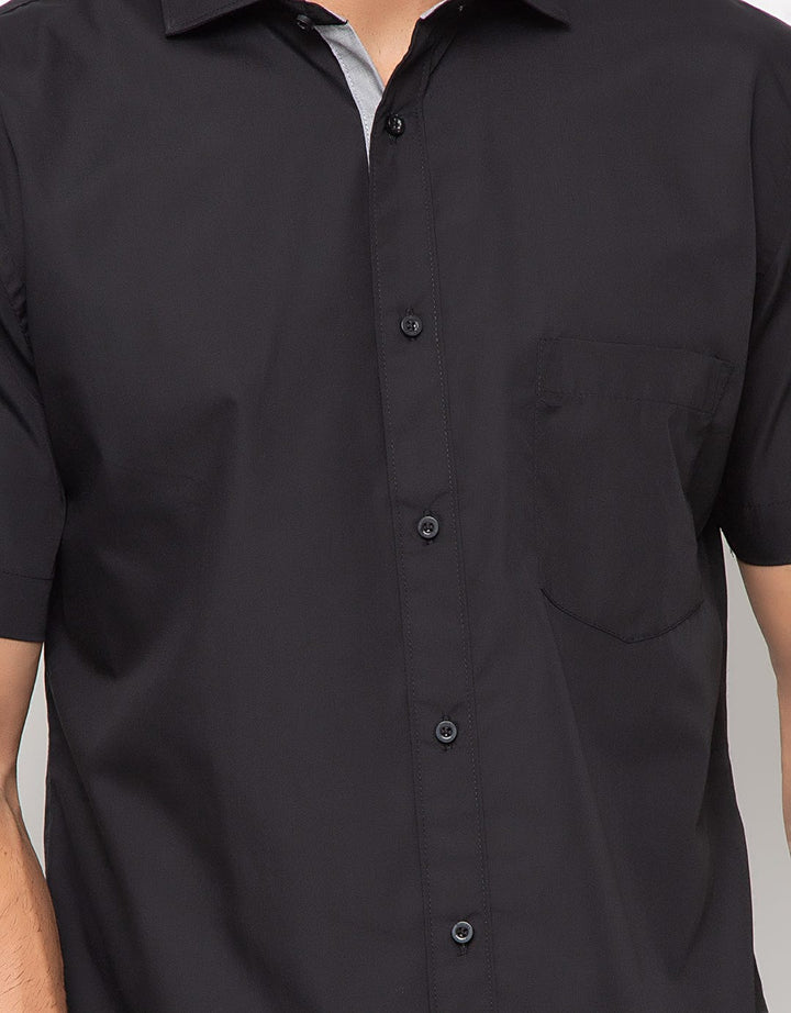 Edition Mens Kemeja Pria Contrast Shirt W Pocket