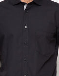 Edition Mens Kemeja Pria Lengan Pendek Side Skoder Shirt