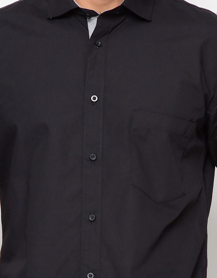 Edition Mens Kemeja Pria Lengan Pendek Side Skoder Shirt