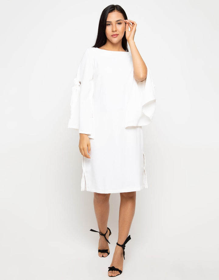Edition Midi Knotted Shift Dress Ed84
