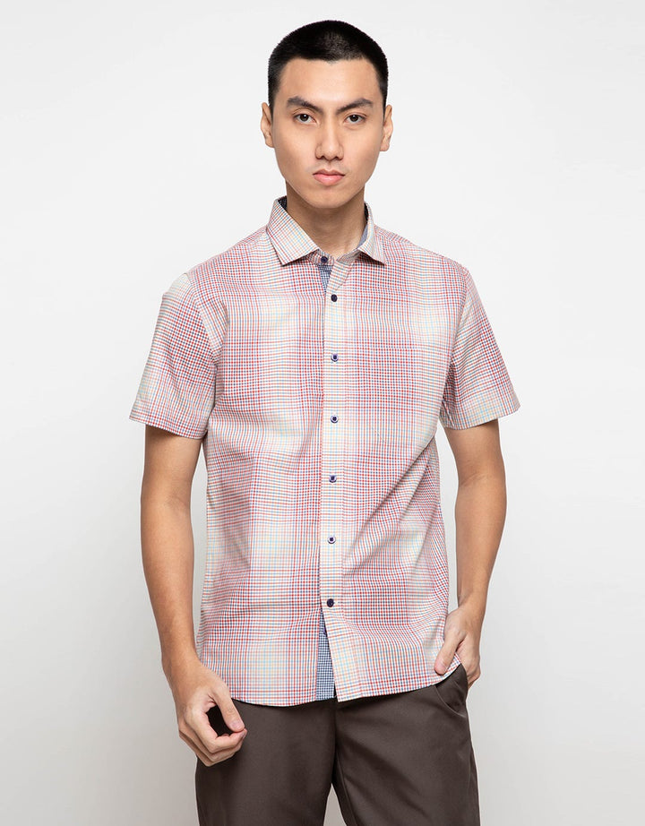 Edition Slimfit Short Sleeve Yarn Dyed