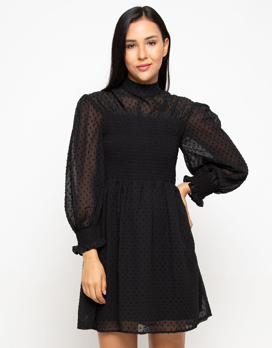 Edition Smock Babydoll Dress Ed80