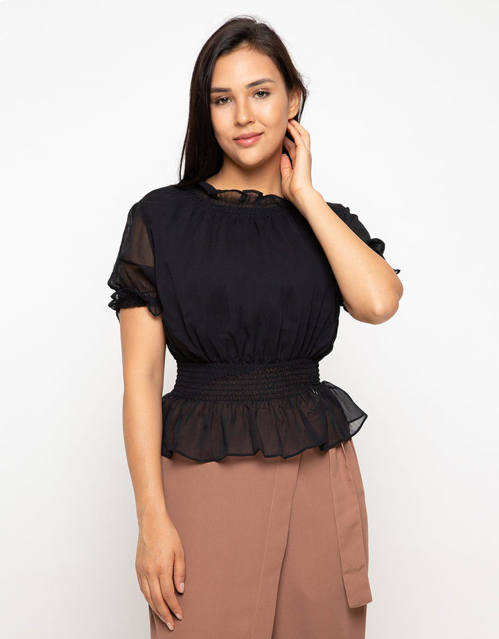Edition Smock Short Blouse Eb134