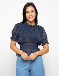 Edition Smock Short Blouse Eb134