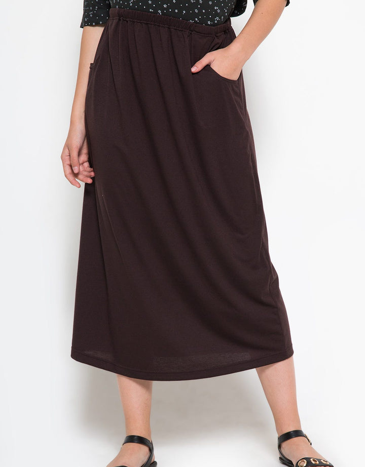 Elsy's Women Comfy Long Skirt