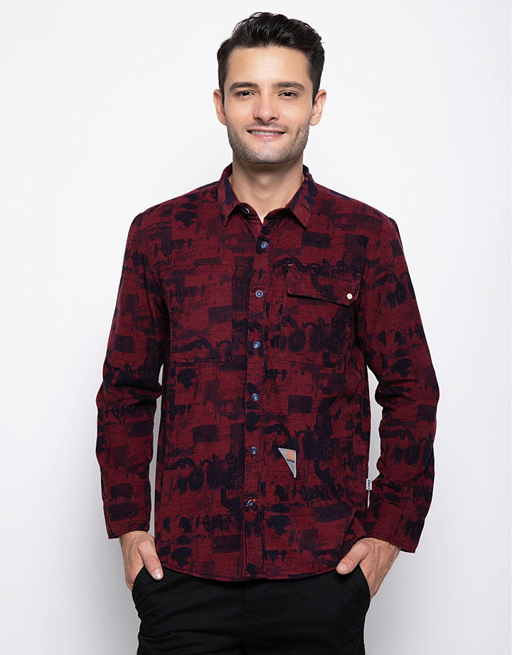 Emba Jeans Kemeja Lengan Panjang Ageo