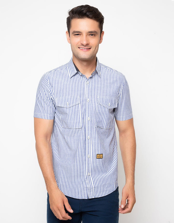 Emba Jeans Short Sleeve Shirt Inditro Two