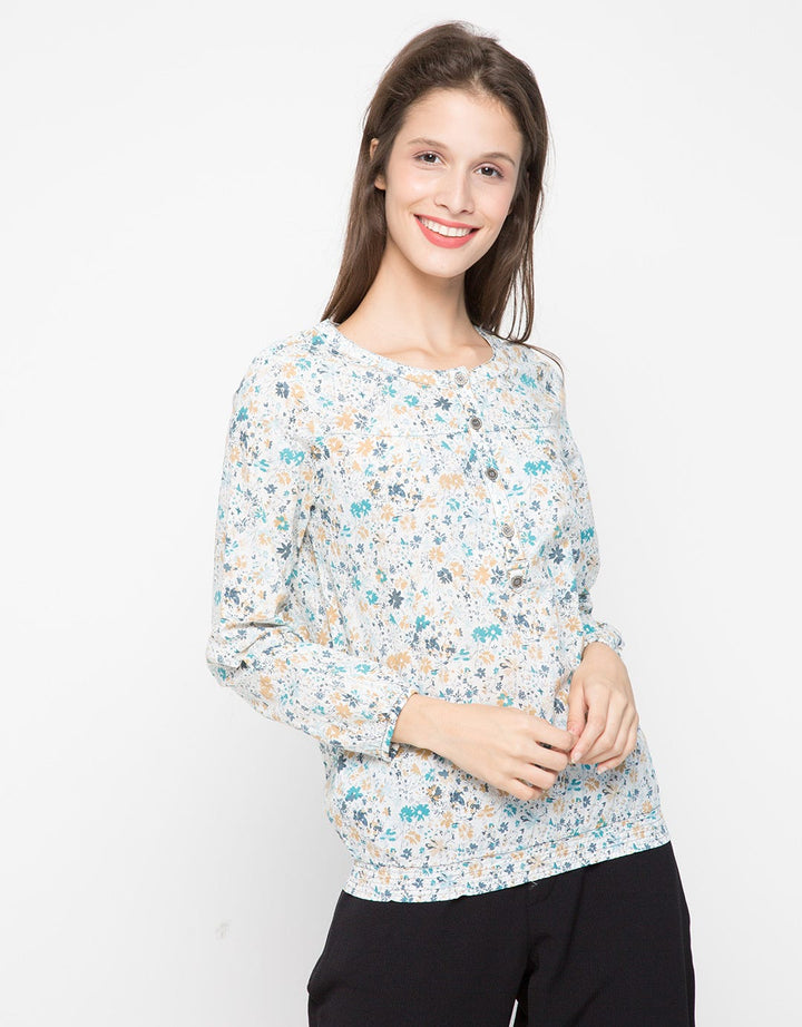 Exit Dazda Long Sleeve Blouse