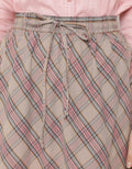 Exit Buna Printed Skirt with Waistrape