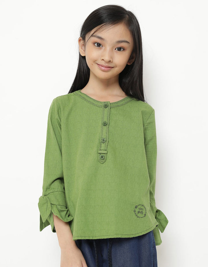 Exit Girls Anna Blouse With Embroidery