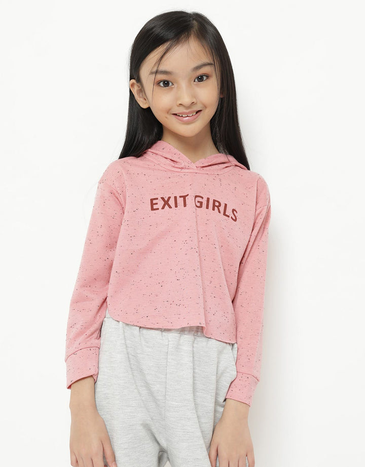 Exit Girls Kella Hoodie With Graphictee