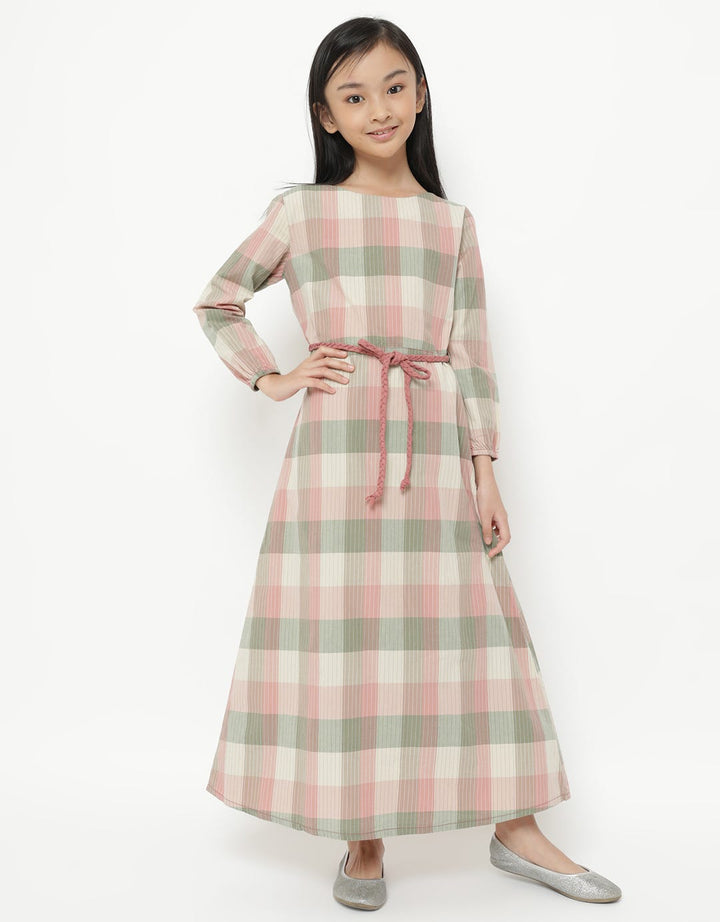 Exit Girls Shabira Longdress Pink and Mint