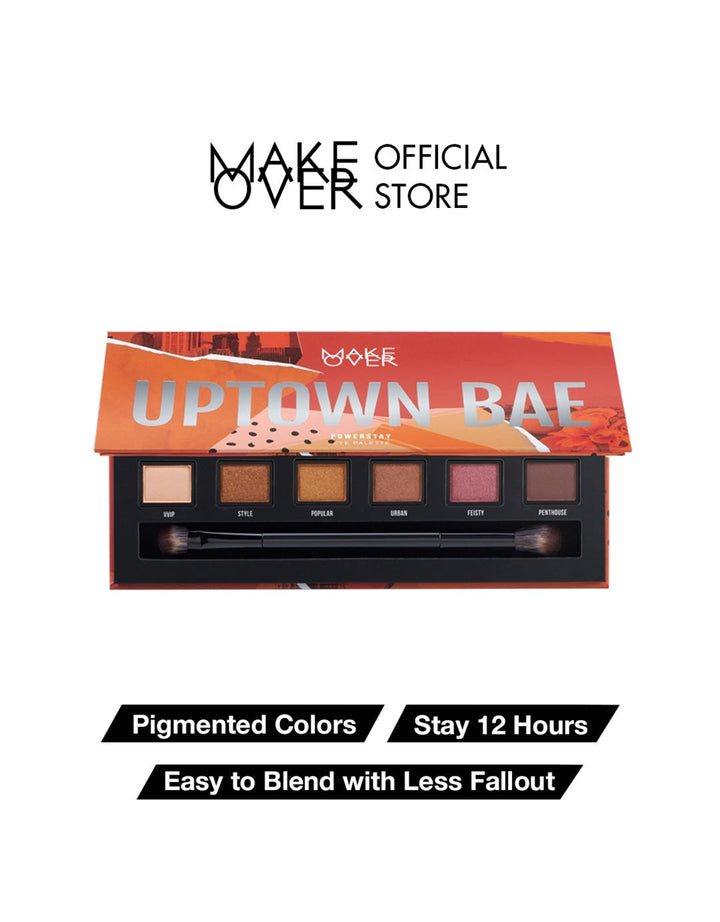 MAKE OVER Powerstay Palette 12 x 0.4 g