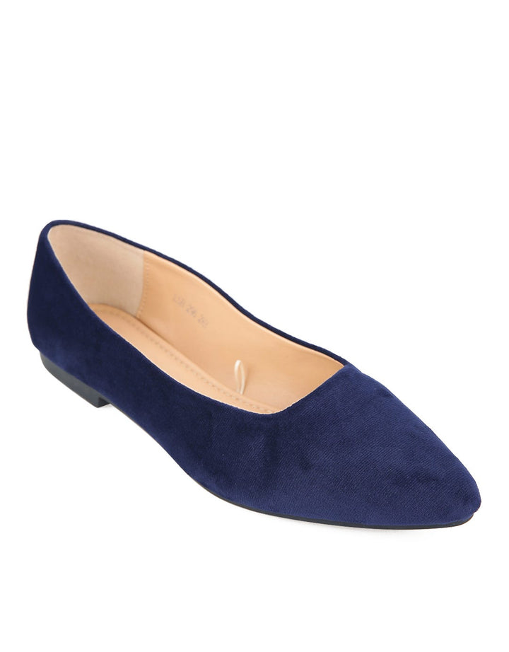Fladeo Textured Accent Flat Shoes