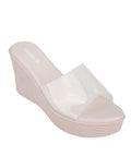 Fladeo Wedges Wanita Stripe