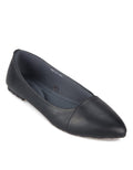 Fladeo Sepatu Flat Detail Stitching