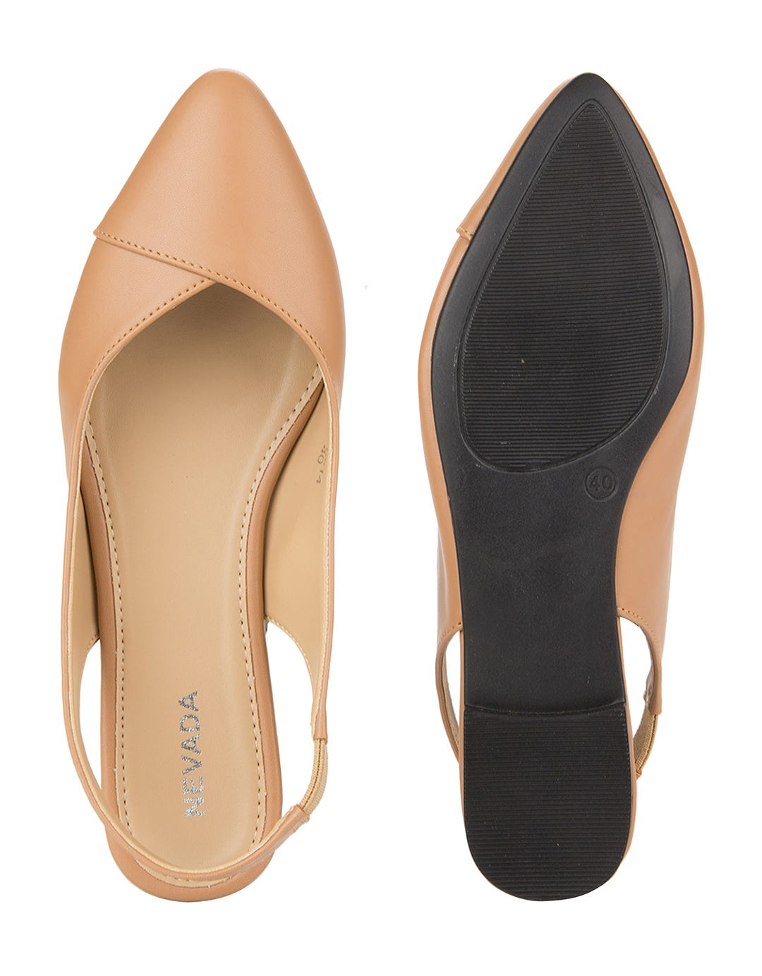 Nevada Layer Slingback Flat Shoes