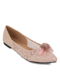 Peter Keiza Flatshoes Lace Flower