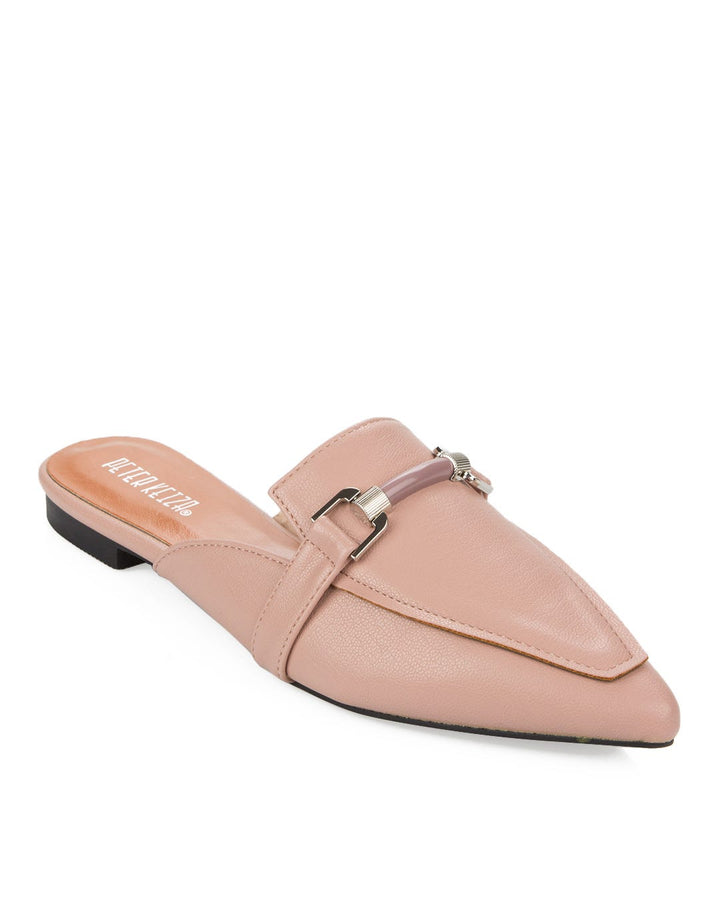 Peter Keiza Strap Accent Flatshoes