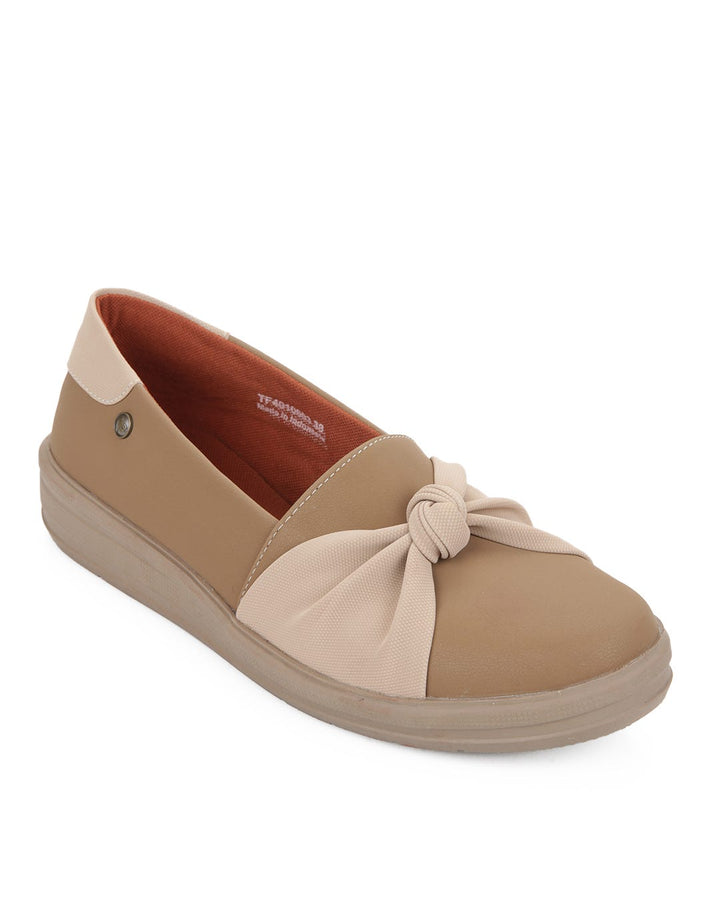 TRISET Sepatu Moccasin Detail Front Knot
