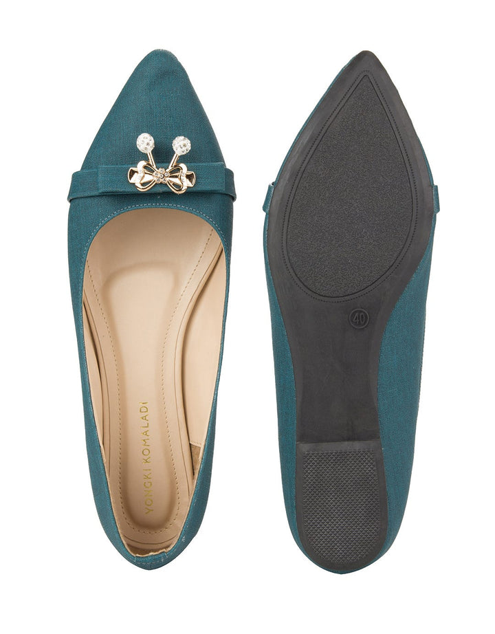 Yongki Komaladi Camelia Flat Shoes