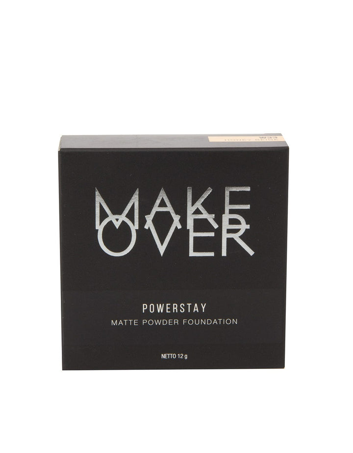 MAKE OVER Powerstay Matte Powder Foundation W33 Honey Beige 12 g