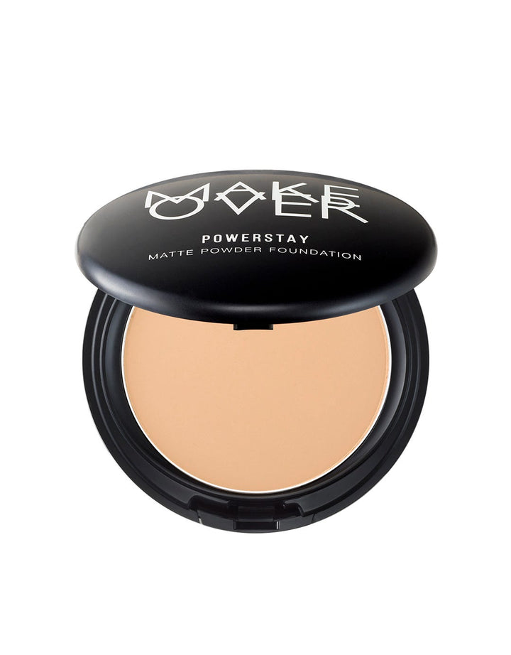 MAKE OVER Powerstay Matte Powder Foundation W33 Honey Beige 12 g