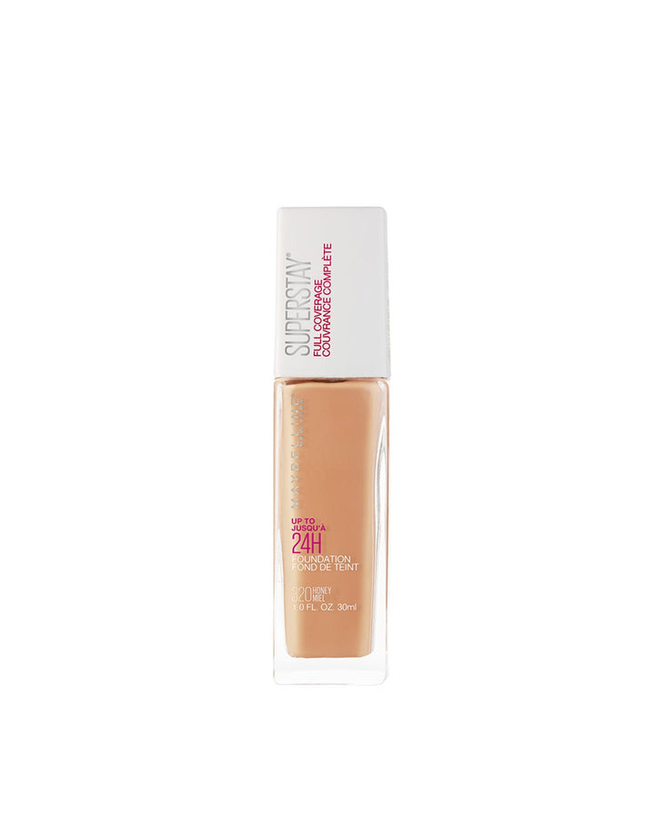 Maybelline Superstray Foundation 24H Full Coverage - 320 Honey
