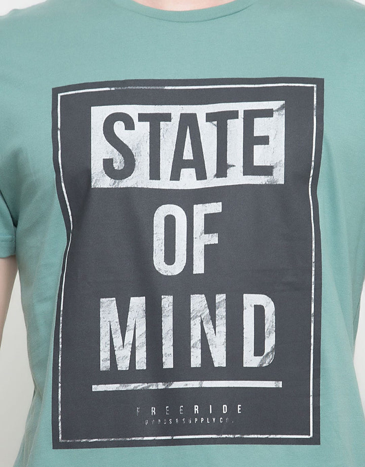Freeride T-shirt Detail Print State Of Mind
