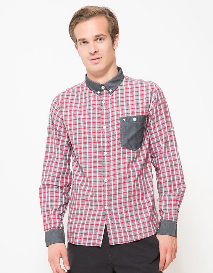GAB'S Block Gingham LS Shirt