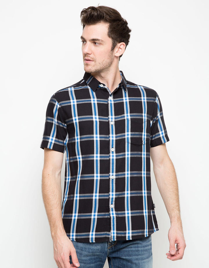 GAB'S Checkers Print Shirt