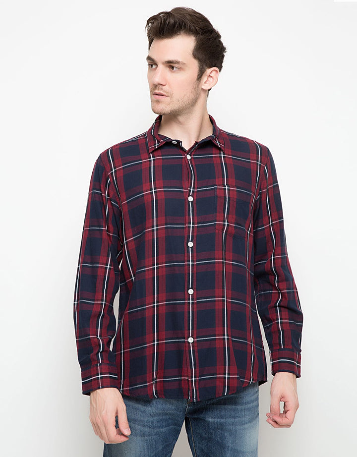 GAB'S Checkers Print Shirt