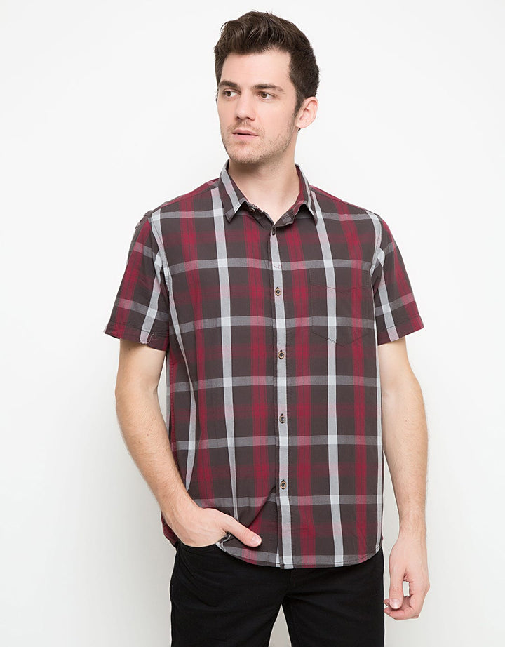 GAB'S Checkers Print Shirt