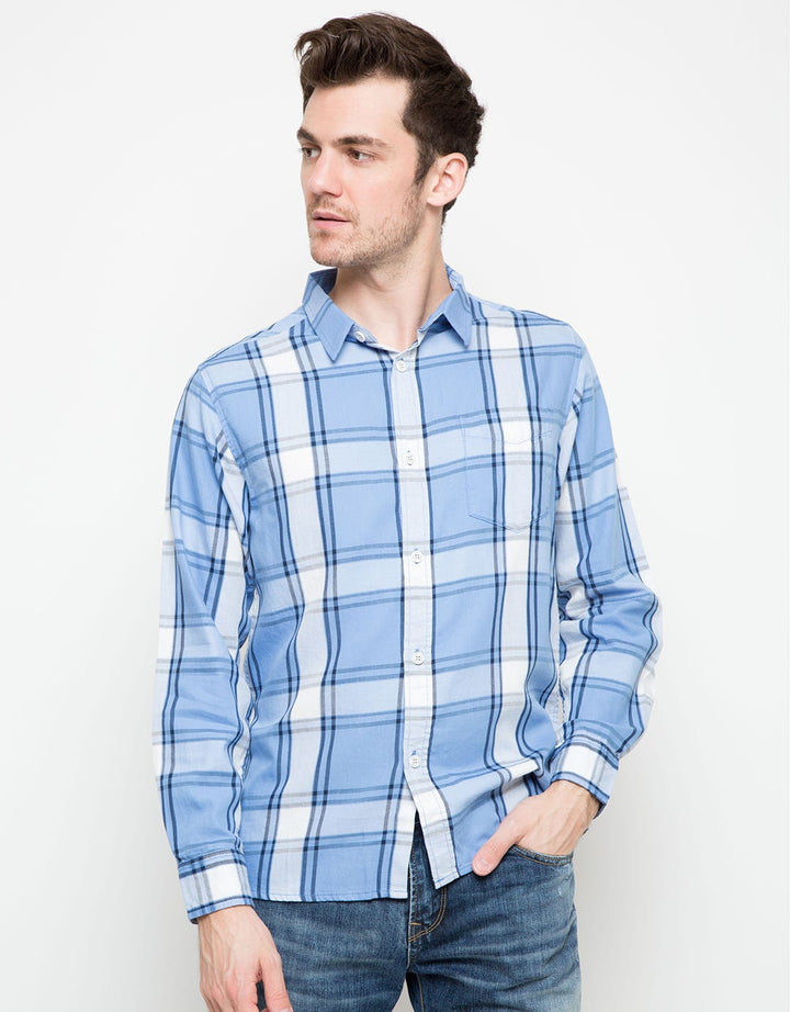 GAB'S Checkers Print Shirt