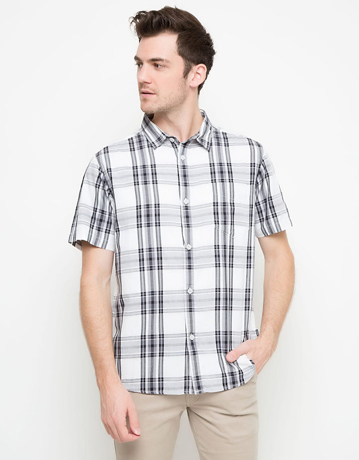 GAB'S Checkers Print Shirt