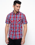 Gab's Space Yarn Short Line Kemeja Pria
