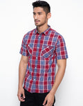 Gab's Space Yarn Short Line Kemeja Pria