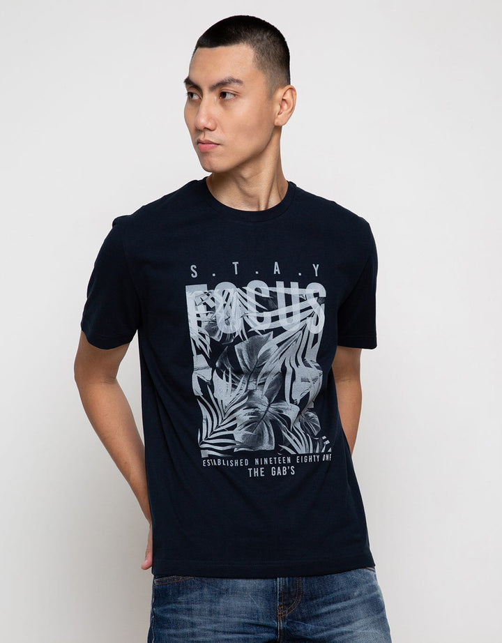 Gab's T-Shirt Oblong Pendek Stay Focus