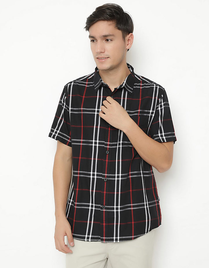 GAB'S Short Plaid Shirt