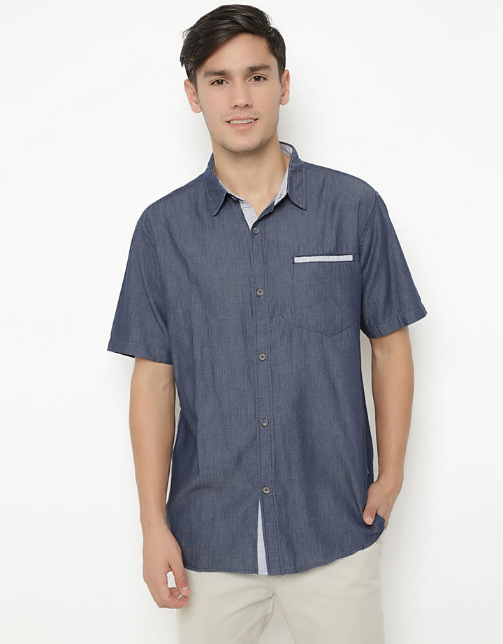 GAB'S Kemeja Polos Pendek