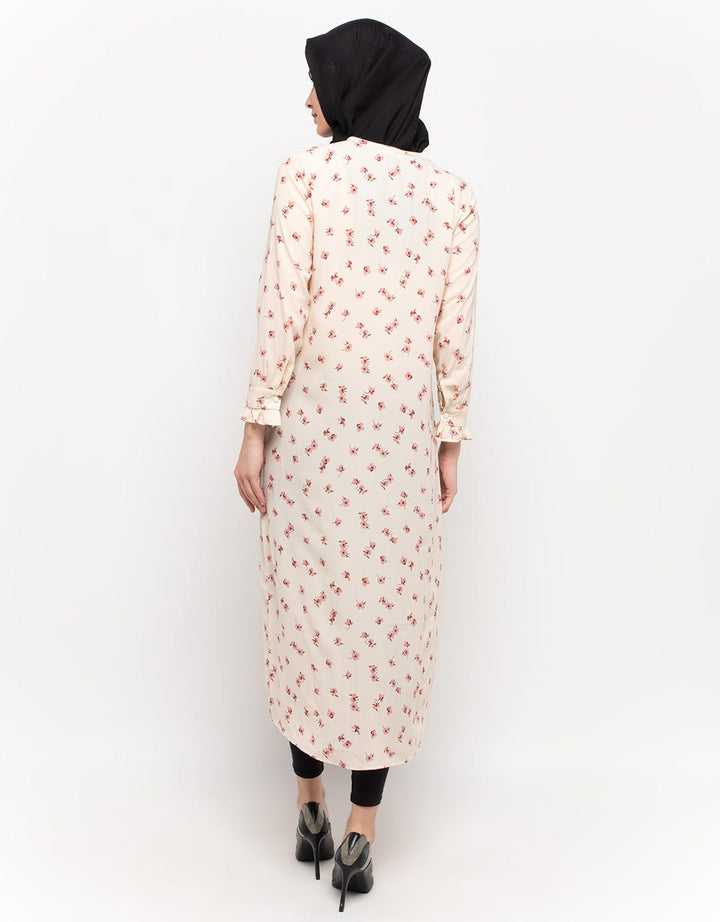 L LS FLORAL DRESS DW