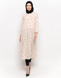 L LS FLORAL DRESS DW