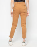 Geela Basic Office Long Pants Tobbaco